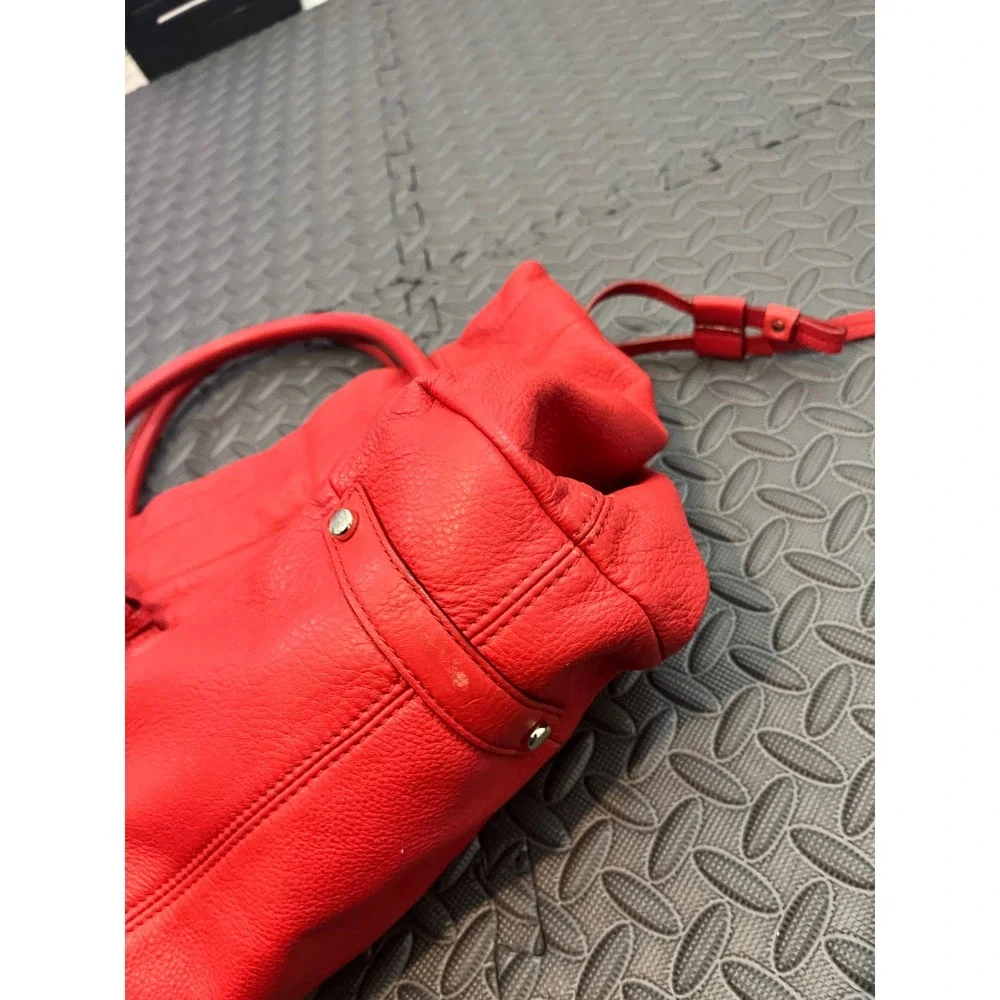Kate Spade NY‎ Westbury Drawstring Opus POPPY RED Shoulder Handbag Retail $398